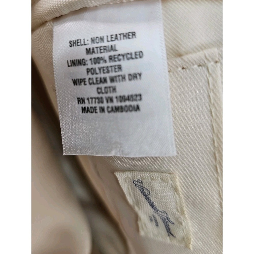 Universal Thread Cross Body Mini Back Pack, Ivory, Vegan Leather - Picture 6 of 13